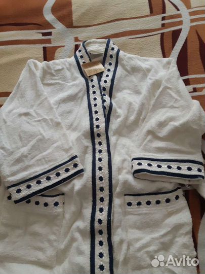 Халат махровый женский