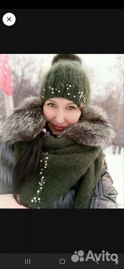 Шапка и бактус из норочки