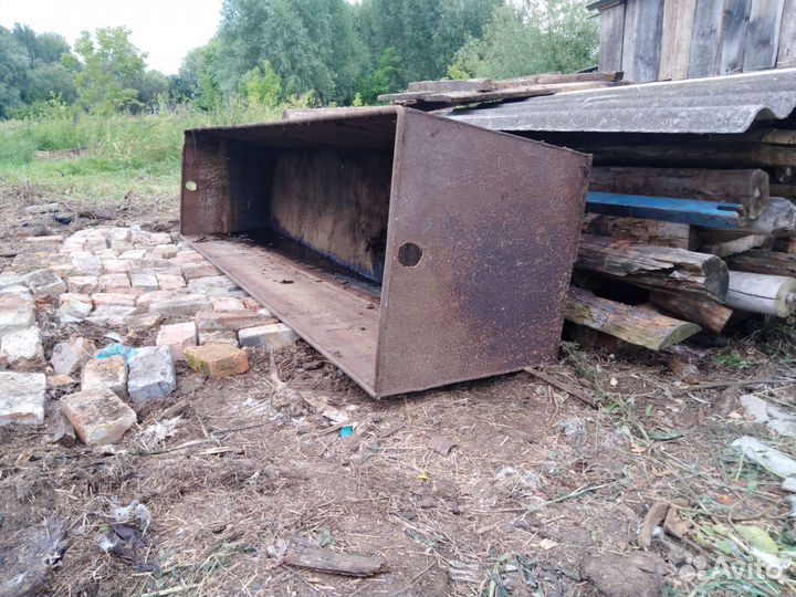 Емкость для воды металлическая бу