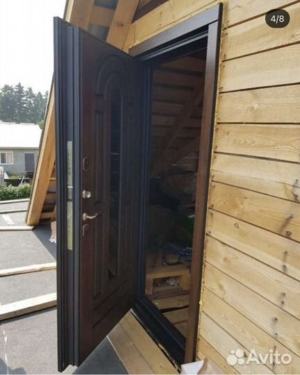 Входная морозостойкая дверь c терморазрывом 13 см