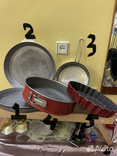 Сковородки, форма для выпечки