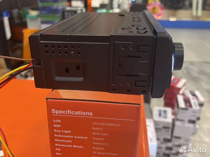 Процессорная магнитола с блютузом