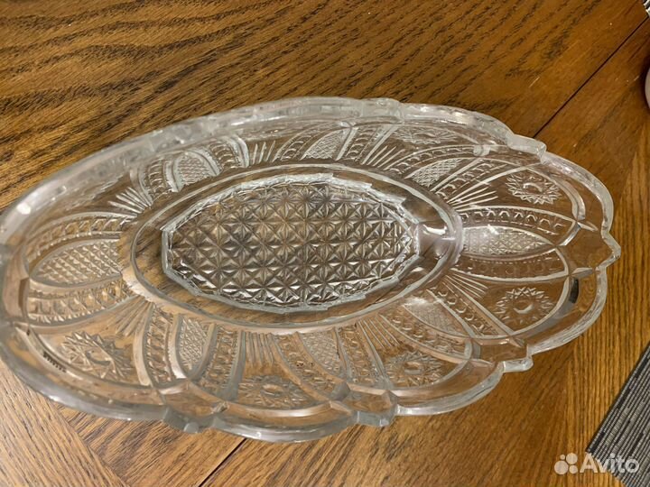 Хрустальный салатник