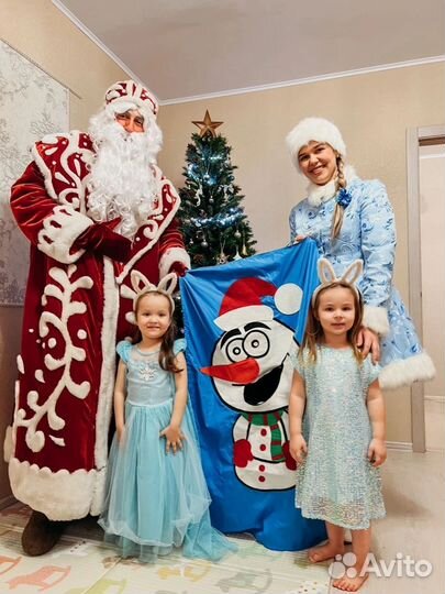 Дед Мороз и Снегурочка на дом