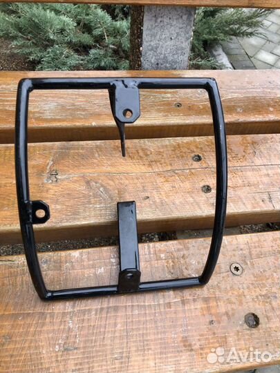 Вынос гос номера сбоку на Harley Davidson sportste