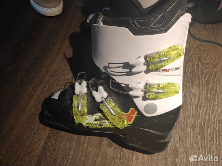 Лыжные ботинки fischer детские
