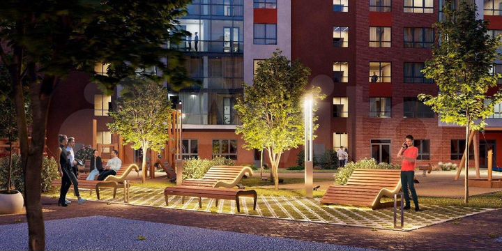 1-к. квартира, 44,5 м², 5/7 эт.