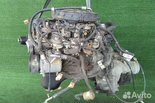 Двигатель в сборе двс mitsubishi libero CB2V 4G15