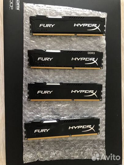 Kingston HyperX fury Black Series DDR3