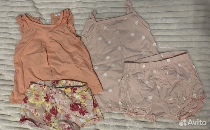Футболки и шорты 86 размер, HM