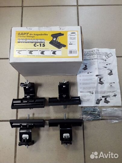 Багажник amos dromader C-15 в сборе DRD1120aerblz