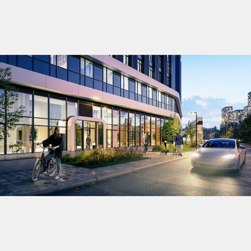 3-к. квартира, 95,3 м², 36/50 эт.