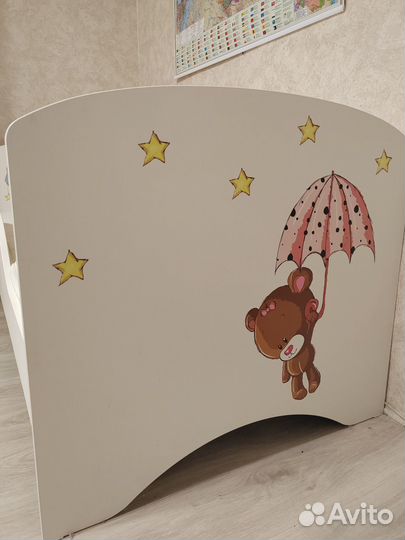 Детская кровать от 3 лет с матрасом