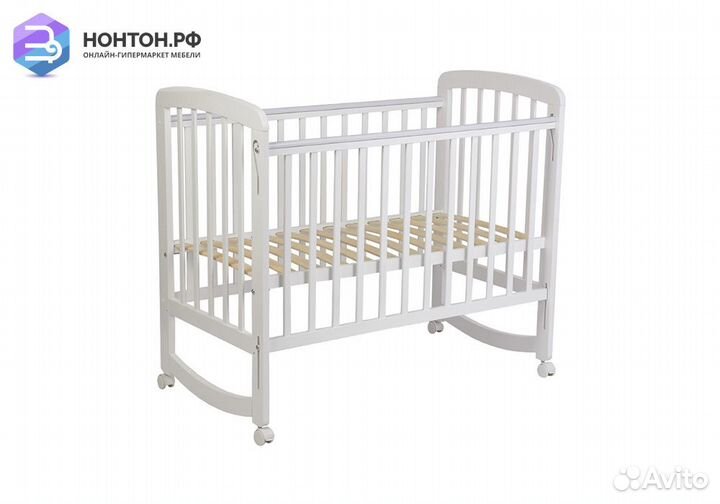 Кроватка детская Simple 304 белая