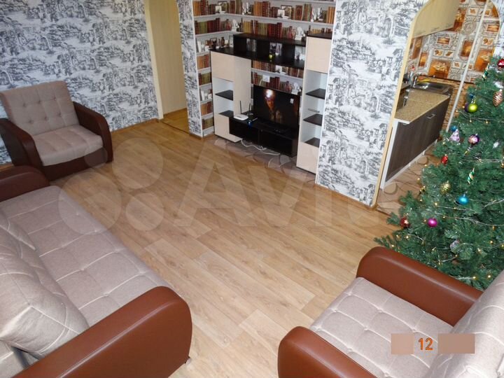 2-к. квартира, 45,6 м², 3/5 эт.