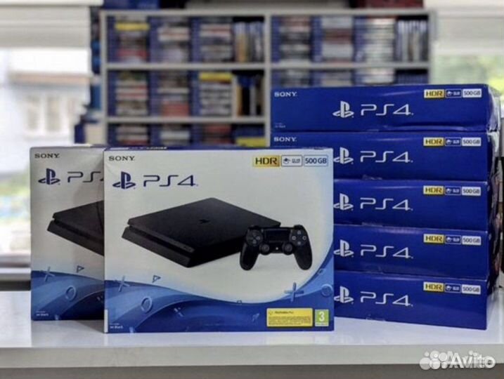 PS4 Slim Playstation 4 sony PS4 PRO + игры fifa23
