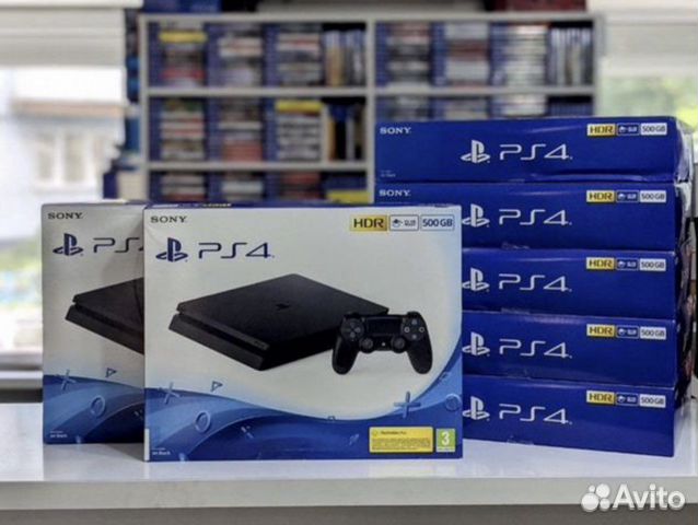 PS4 Slim Playstation 4 sony PS4 PRO + игры fifa23