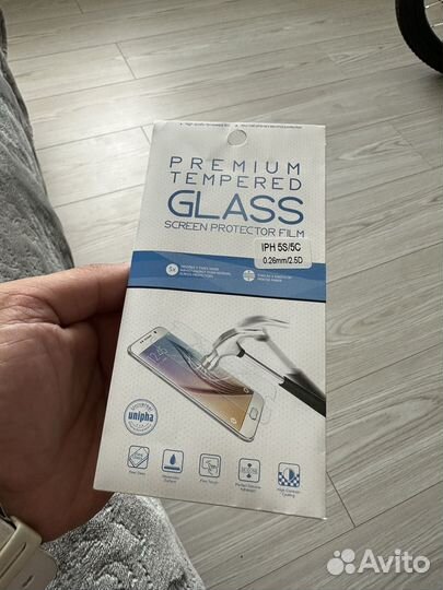 Защитное стекло iPhone 5S