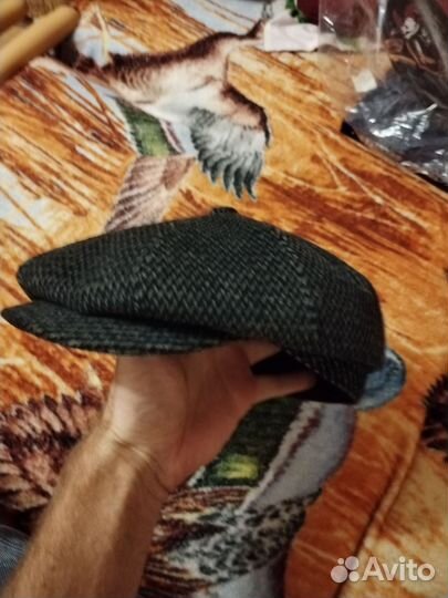 Меховая мужская кепка