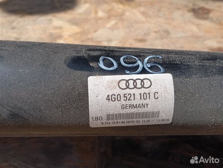 Вал карданный Audi A6 C7 3.0 CGW 2011