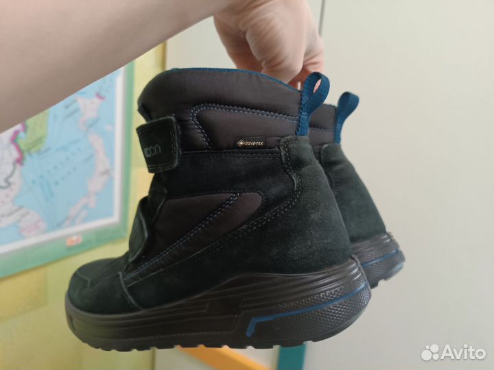 Ботинки Ecco 37 для мальчика демисезон