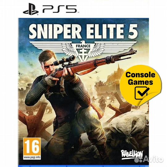 PS5 Sniper Elite 5 Новый