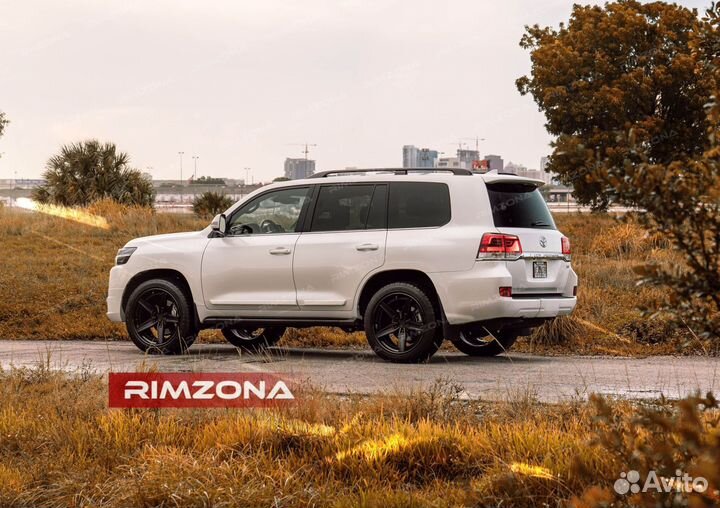 Кованые диски R22 на Крузак 300