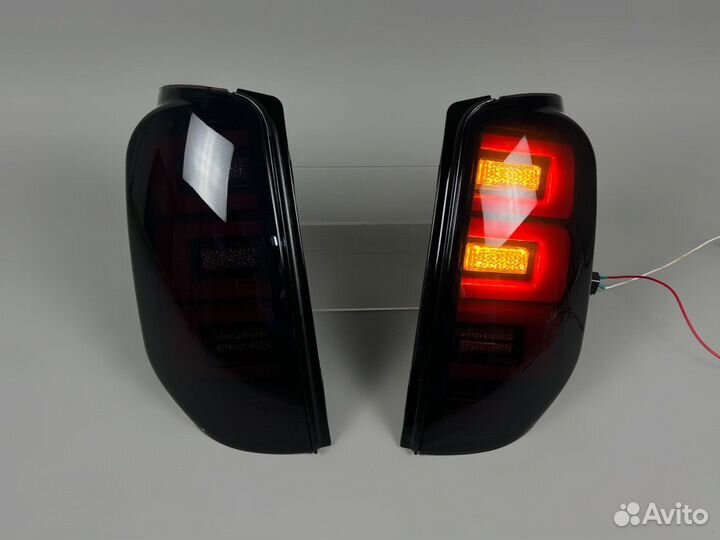 Стопы Mitsubishi L200 06-13г Тюнинг Дымчатые N2484