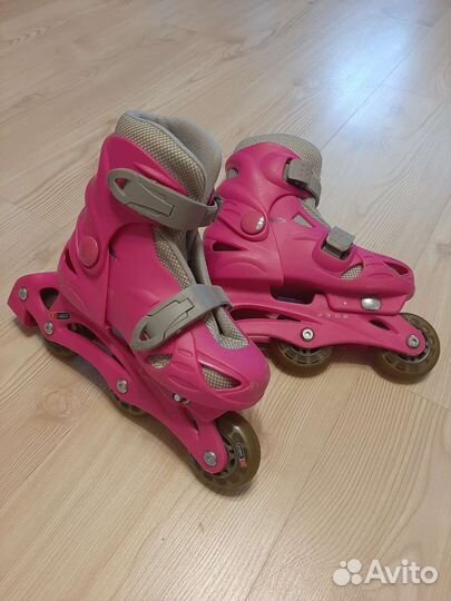 Роликовые коньки детские раздвижные