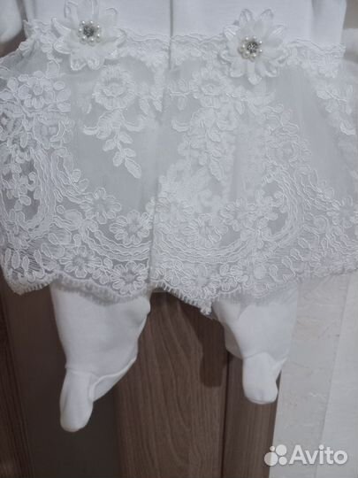 Платье человек для новорождённой