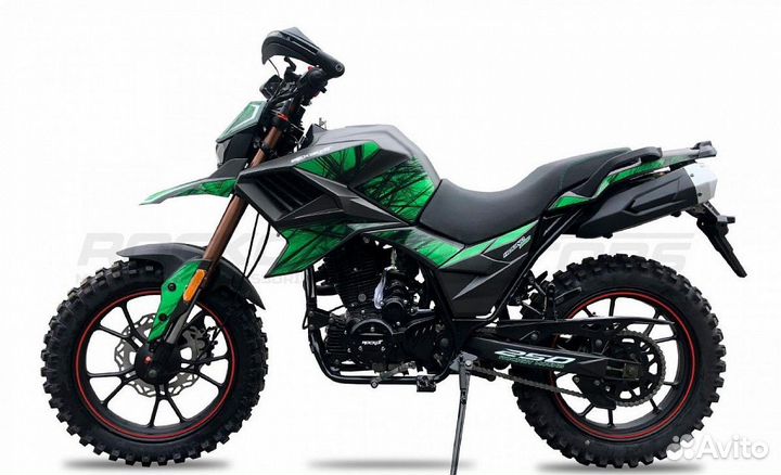 Мотоцикл rockot hound offroad 250 (зеленый)