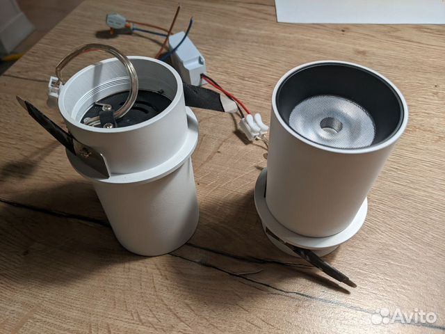 Встраиваемые поворотные светодиодные светильники