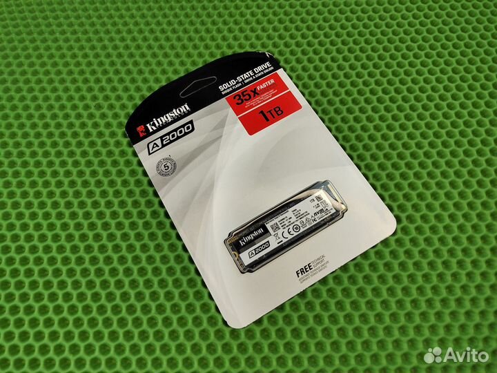 SSD 1TB / тб M2 2280 NVMe KingSton