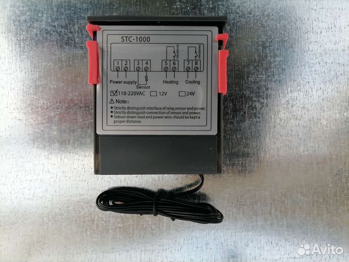Контроллер температуры stc-1000 220 Вт