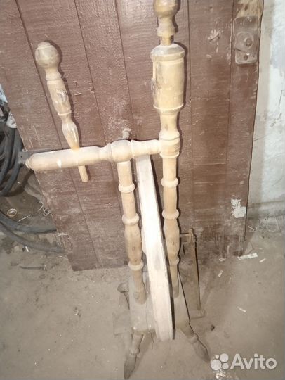 Прялка деревянная старинная