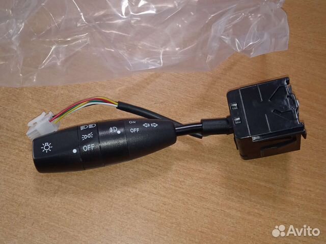 Переключатель подрулевой (света) с птф Ланос