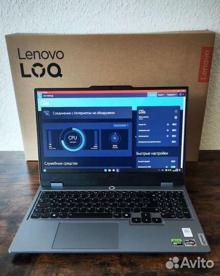 Новый игровой Lenovo LOQ R5 7235HS/RTX 3050/16/512