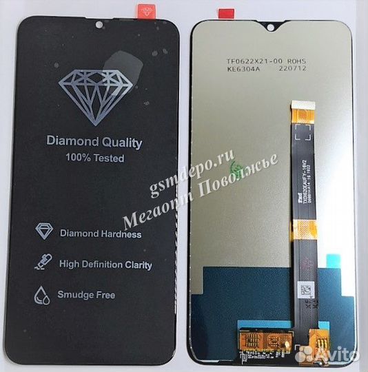 Дисплей oppo A12/A5s/AX7/Realme 3/3i модуль Черный