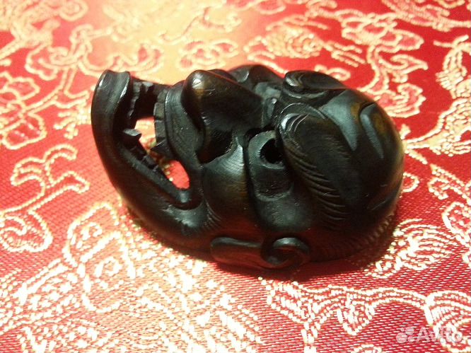 Маска-нэцкэ Шиками