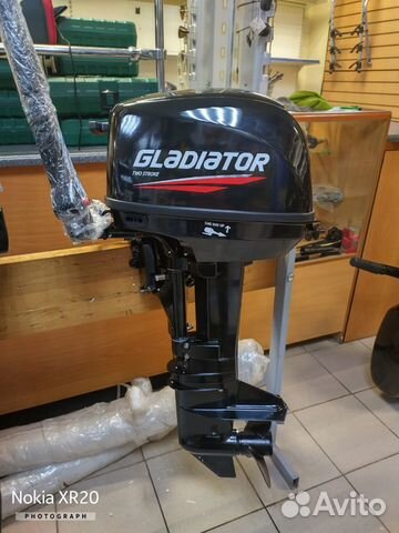 Лодочный мотор Gladiator 9.8 объявление продам