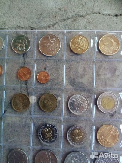 Наборы монет Исландии, Египта, Польши