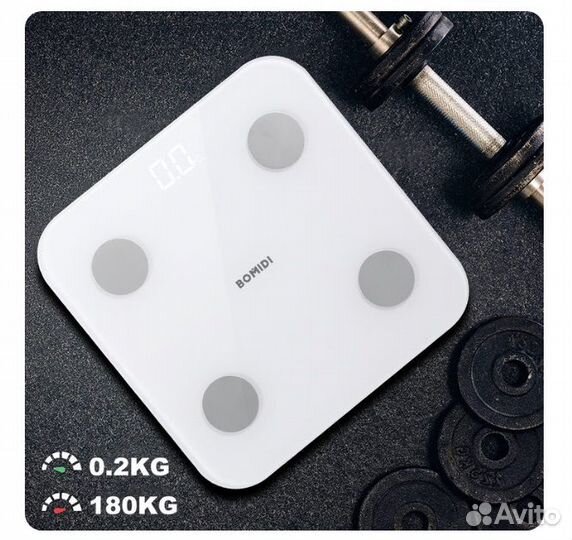 Умные напольные весы Xiaomi Bomidi S1