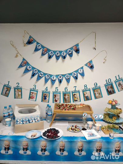 Набор для дня рождения в стиле босс молососос