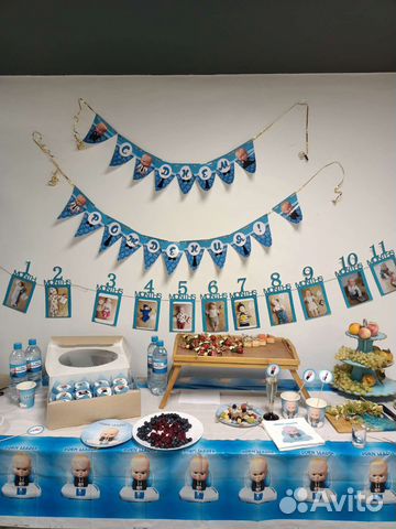 Набор для дня рождения в стиле босс молососос