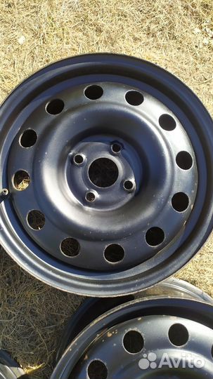 Штампованные диски r15 на kia rio