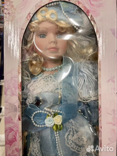 Кукла керамическая коллекционная