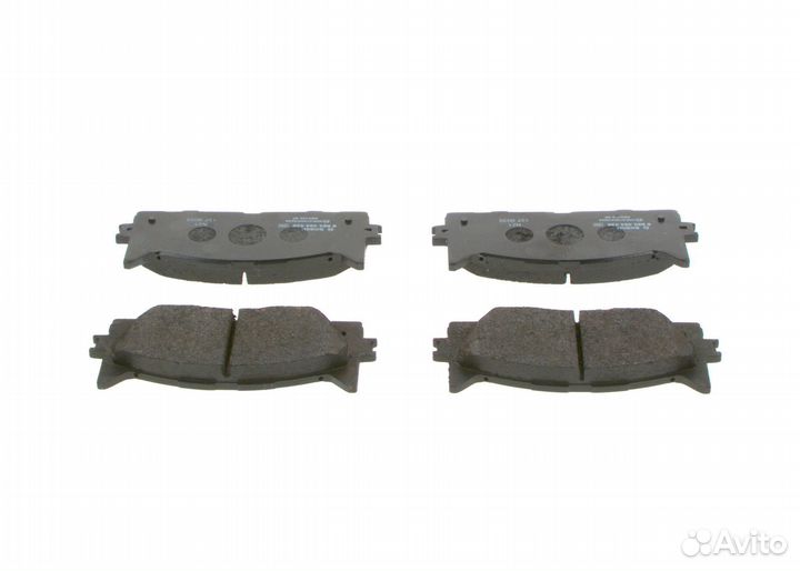 Колодки тормозные дисковые передние bosch 0 986 494 430