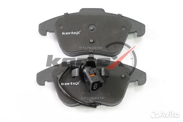 KT1762STD Колодки тормозные дисковые перед