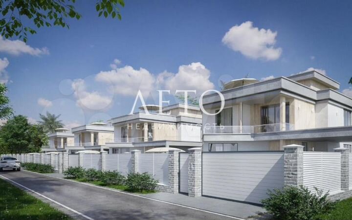 Коттедж 245 м² на участке 4,5 сот.