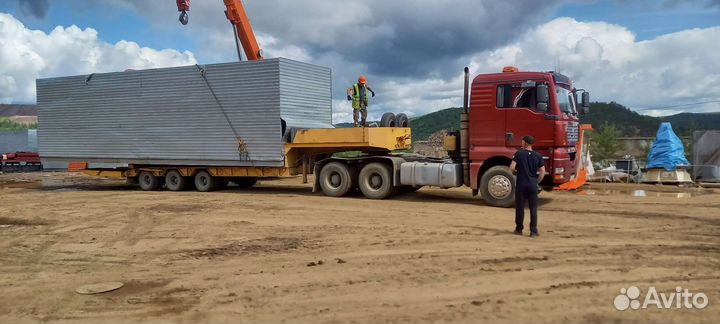 Услуги низкорамного трала 50 тонн негабарит тяжел